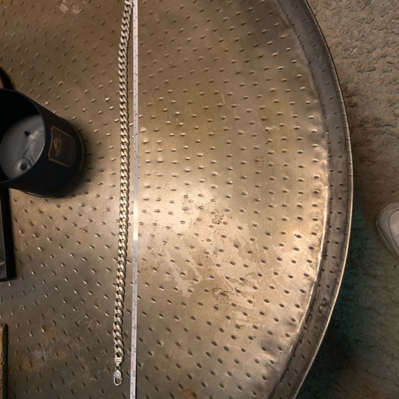 20’ Mens Cuban Link Sterling Silver Chain - Picture 3 of 4